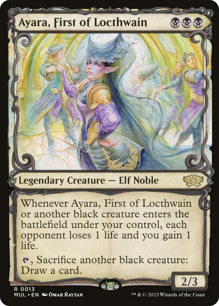 Ayara, First of Locthwain — Multiverse Legends — Magic: The Gathering