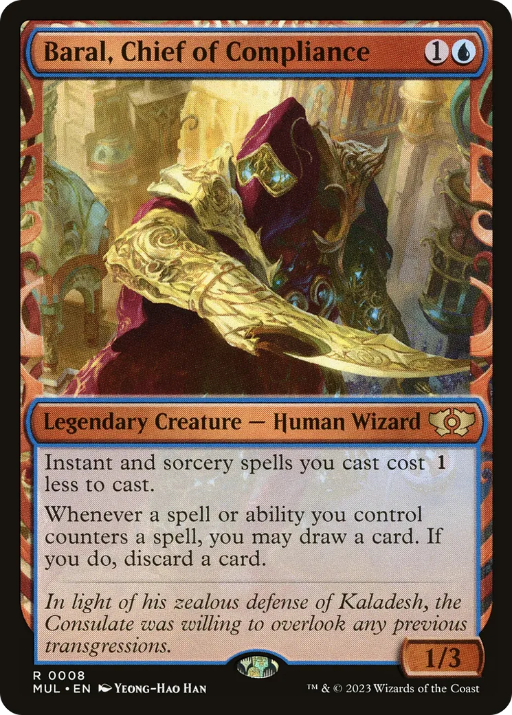 Baral, Chief of Compliance — Multiverse Legends — Magic: The Gathering