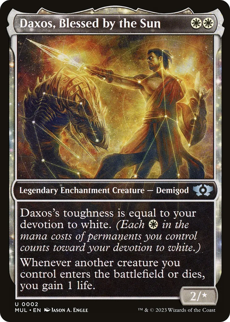 Daxos, béni par le soleil — Multiverse Legends — Magic: The Gathering