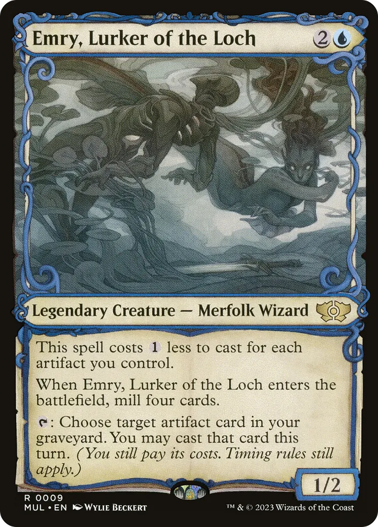 Emry, Lurker of the Loch — Multiverse Legends — Magic: The Gathering