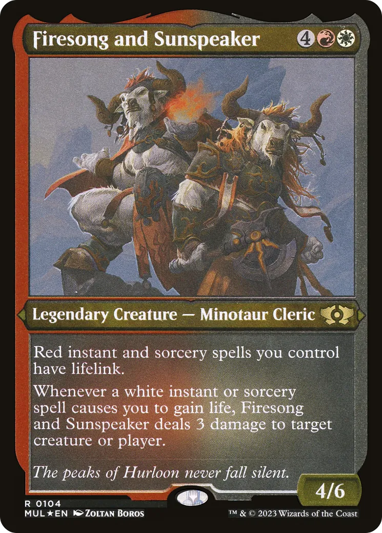 Firesong and Sunspeaker — Multiverse Legends — Magic: The Gathering