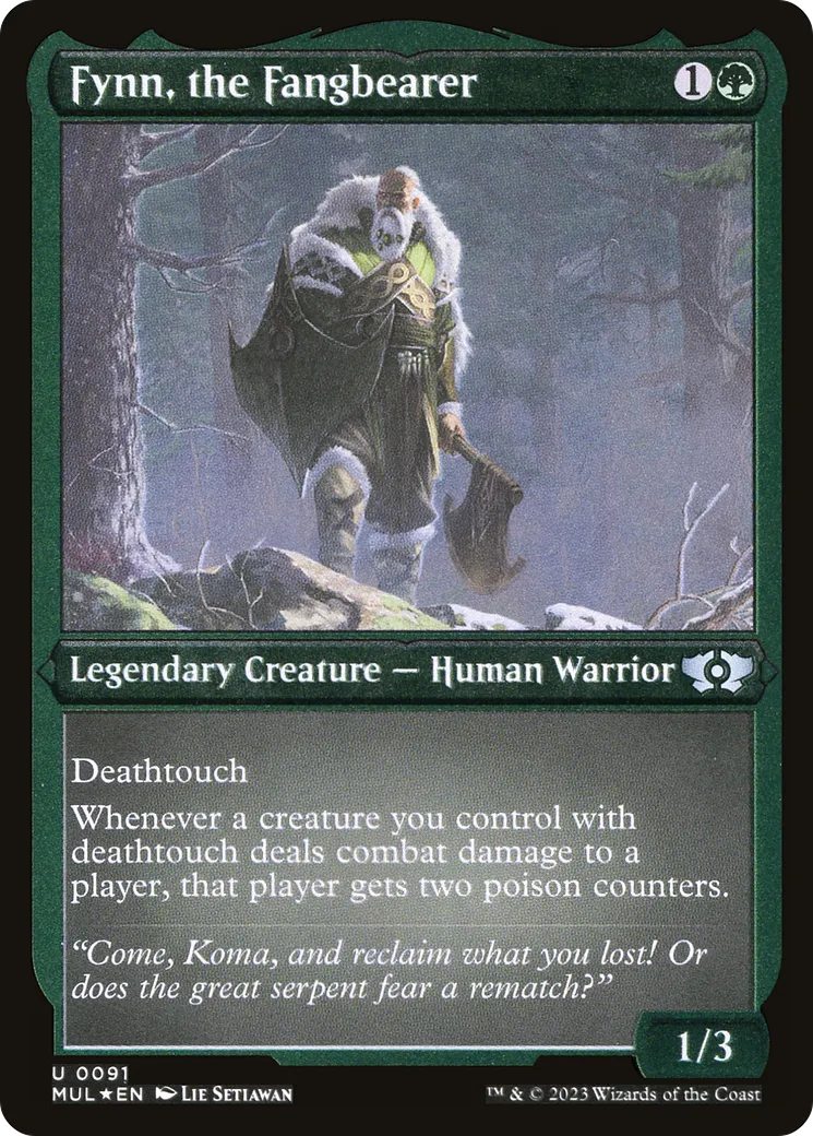 Fynn, le porteur de croc — Multiverse Legends — Magic: The Gathering