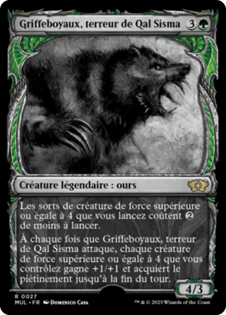 Griffeboyaux, terreur de Qal Sisma — Multiverse Legends — Magic: The Gathering