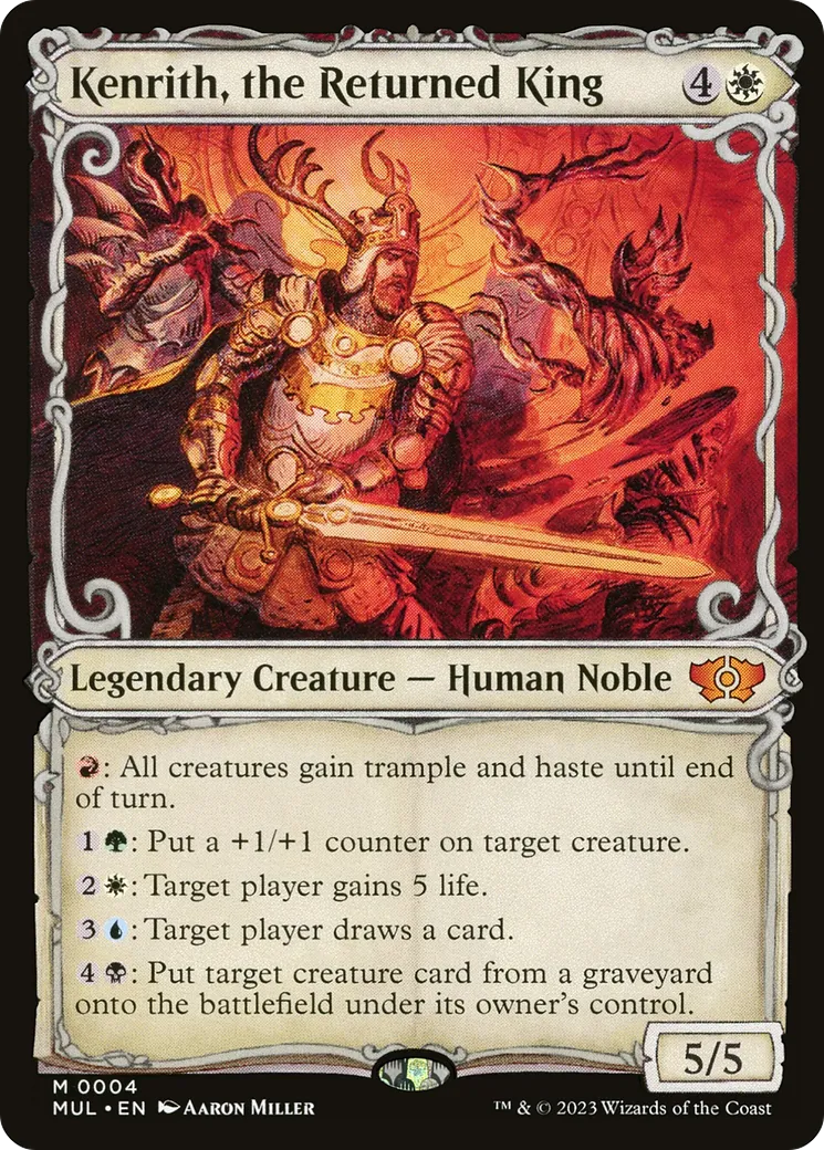 Kenrith, le roi réapparu — Multiverse Legends — Magic: The Gathering
