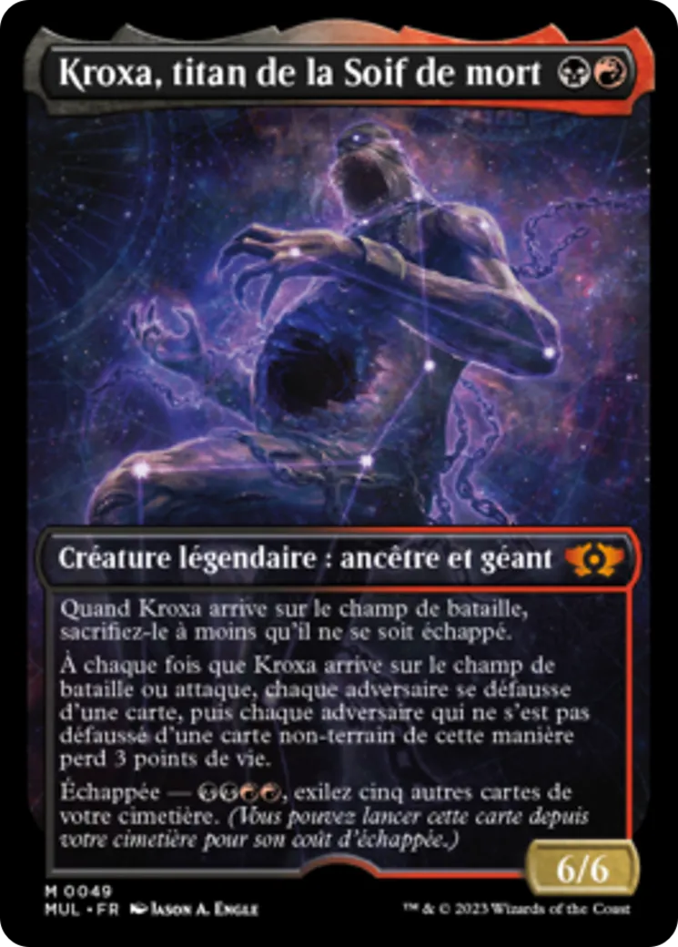 Kroxa, titan de la Soif de mort — Multiverse Legends — Magic: The Gathering
