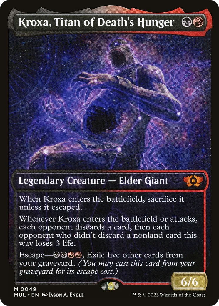 Kroxa, Titan of Death's Hunger — Multiverse Legends — Magic: The Gathering