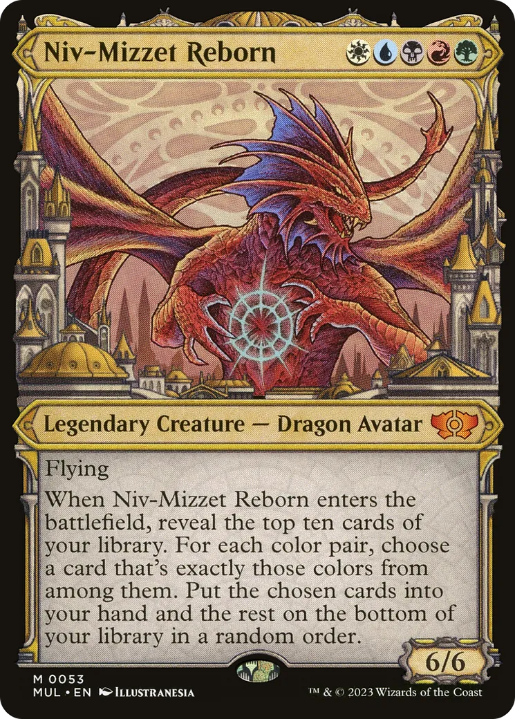Niv-Mizzet revenu à la vie — Multiverse Legends — Magic: The Gathering
