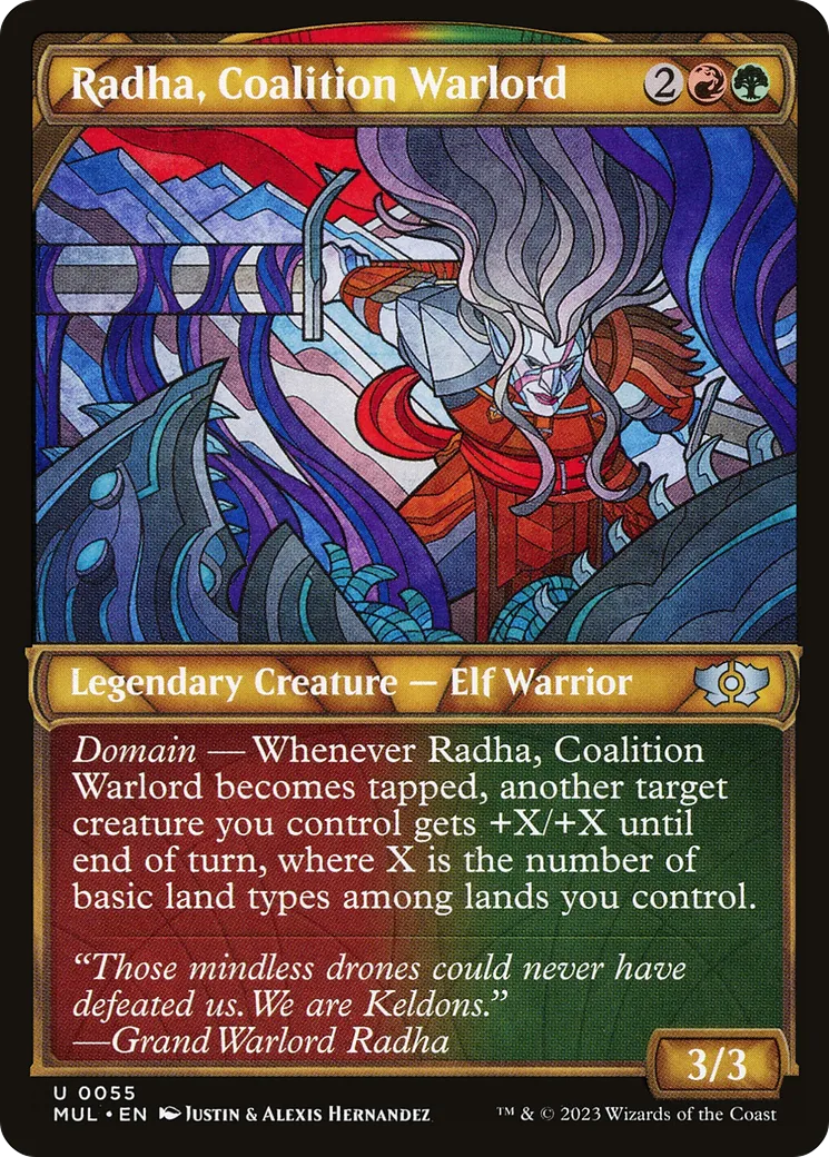 Radha, Coalition Warlord — Multiverse Legends — Magic: The Gathering