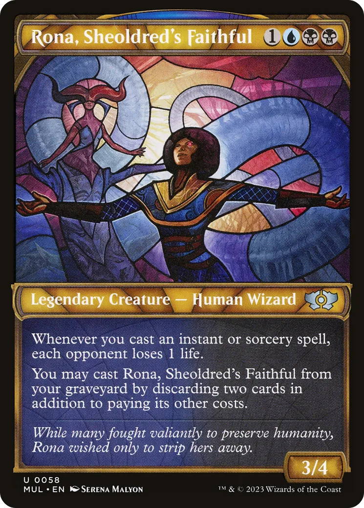 Rona, fidèle de Sheoldred — Multiverse Legends — Magic: The Gathering