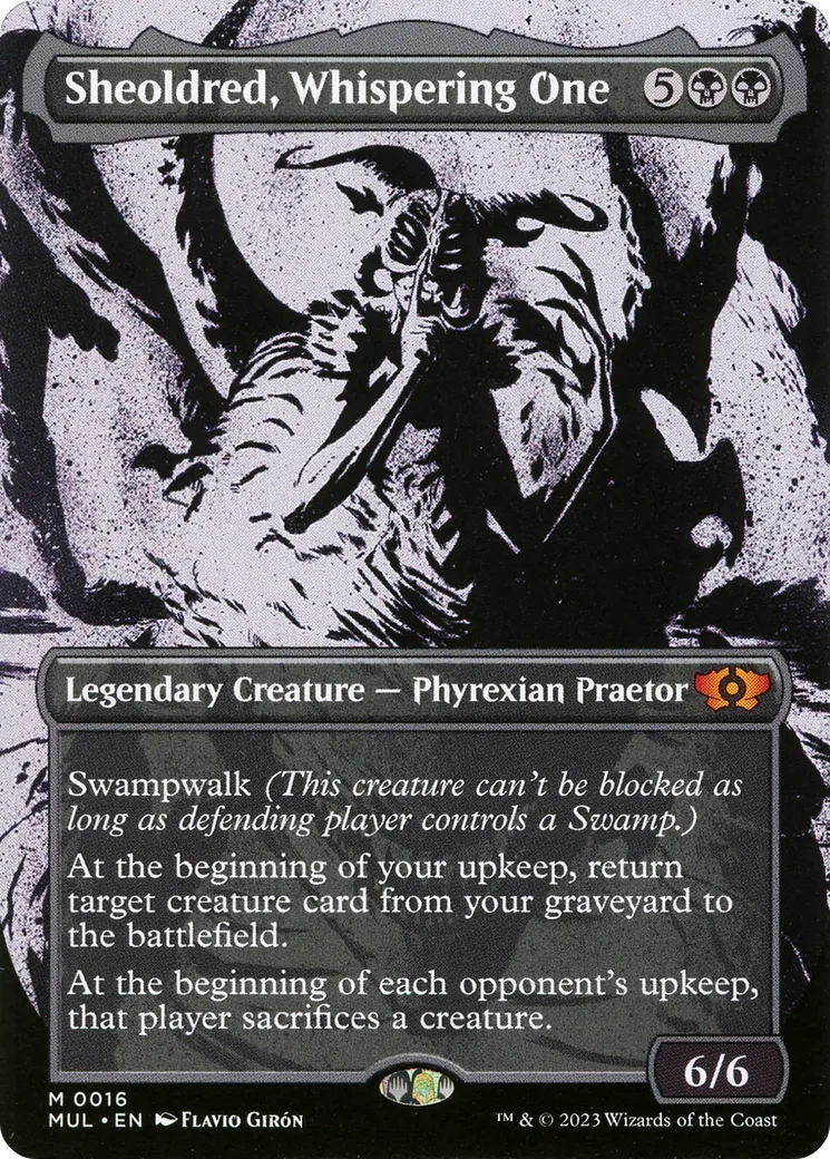 Sheoldred, Whispering One — Multiverse Legends — Magic: The Gathering