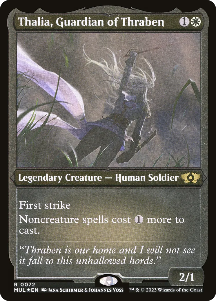 Thalia, Guardian of Thraben — Multiverse Legends — Magic: The Gathering