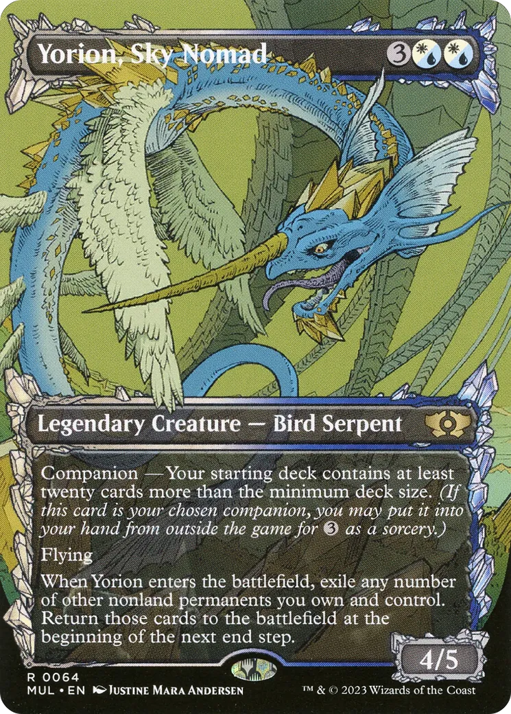 Yorion, Sky Nomad — Multiverse Legends — Magic: The Gathering