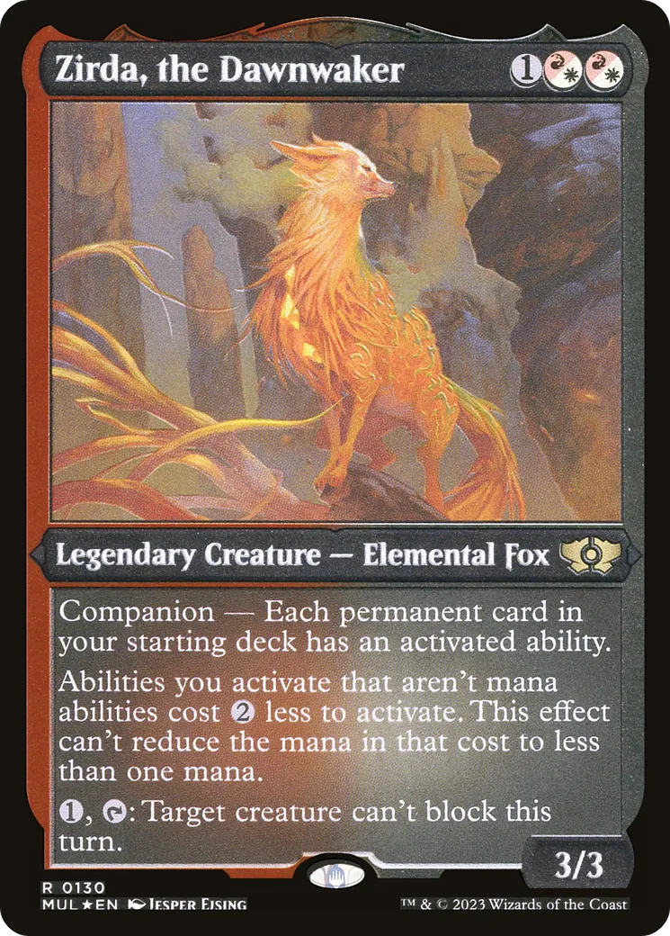 Zirda, the Dawnwaker — Multiverse Legends — Magic: The Gathering