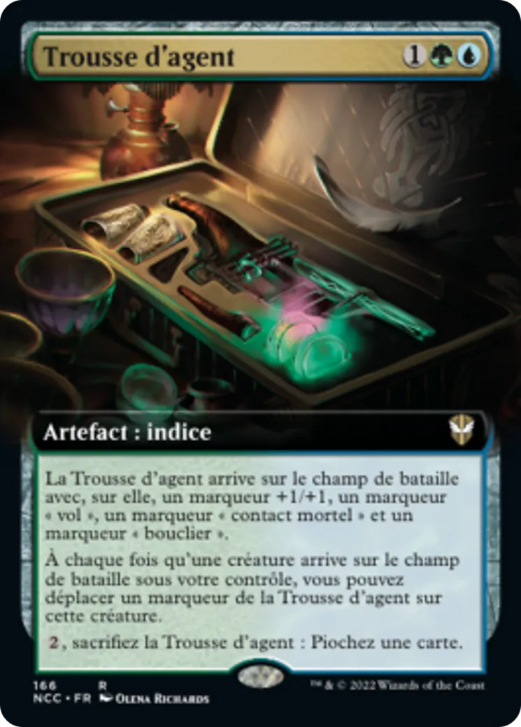 Trousse d'agent — New Capenna Commander — Magic: The Gathering