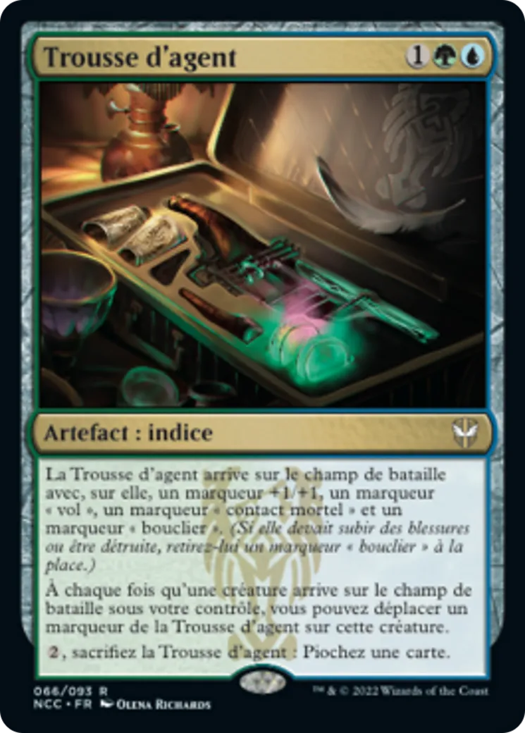 Trousse d'agent — New Capenna Commander — Magic: The Gathering