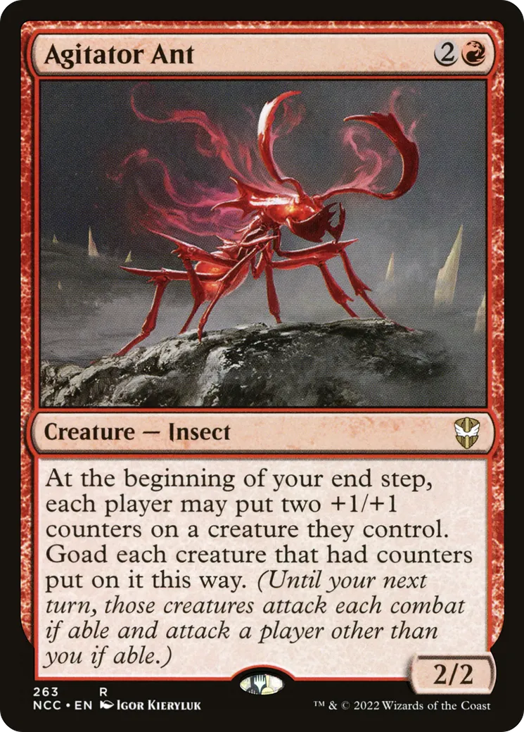 Agitator Ant — New Capenna Commander — Magic: The Gathering