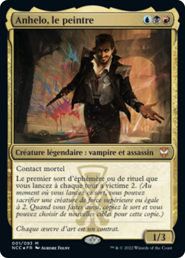 Anhelo, le peintre — New Capenna Commander — Magic: The Gathering