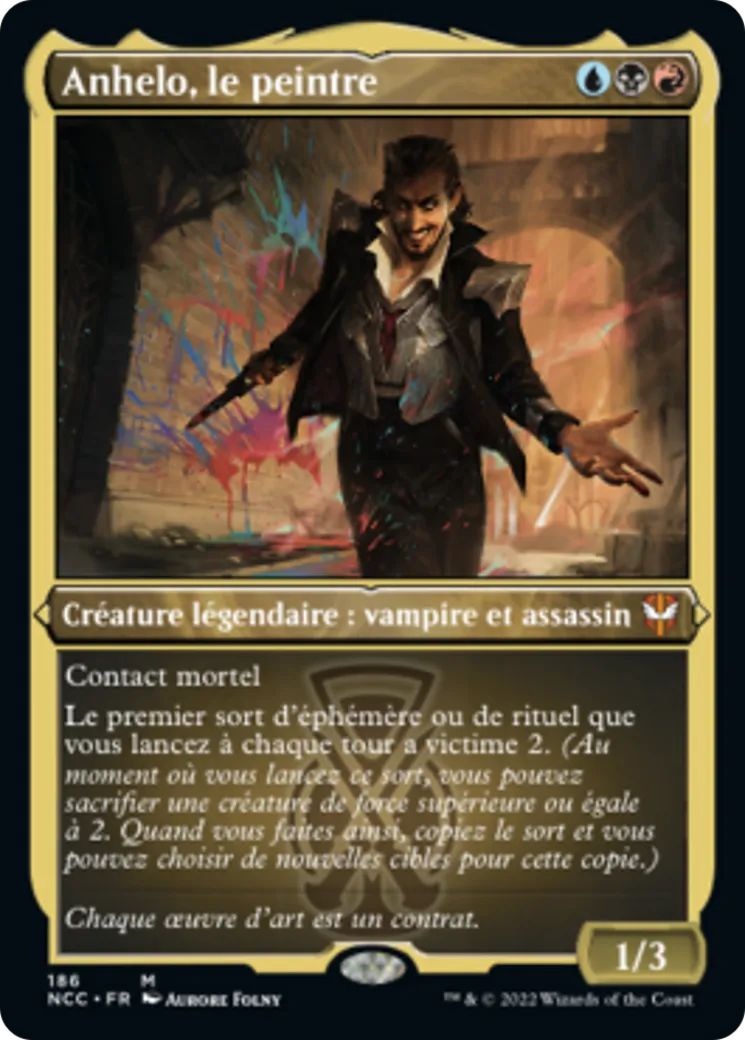 Anhelo, le peintre — New Capenna Commander — Magic: The Gathering