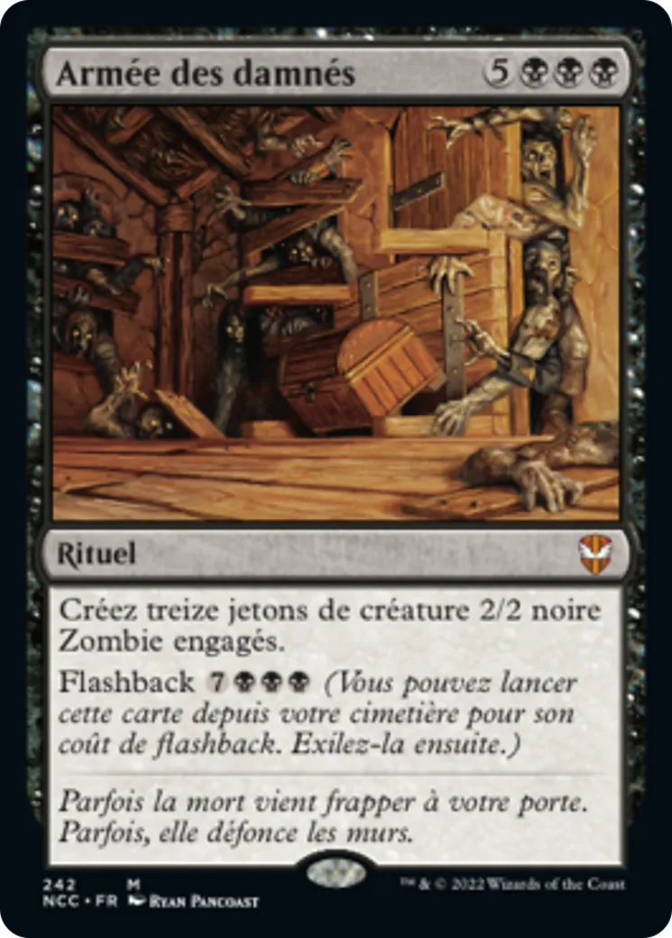 Armée des damnés — New Capenna Commander — Magic: The Gathering