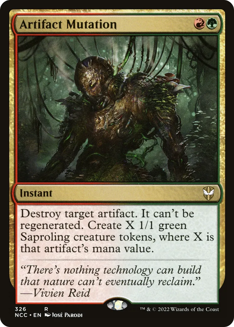 Artifact Mutation — New Capenna Commander — Magic: The Gathering