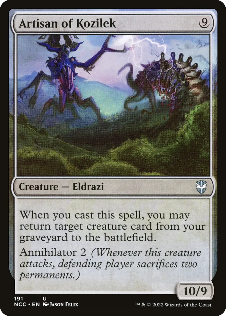 Artisan of Kozilek — New Capenna Commander — Magic: The Gathering