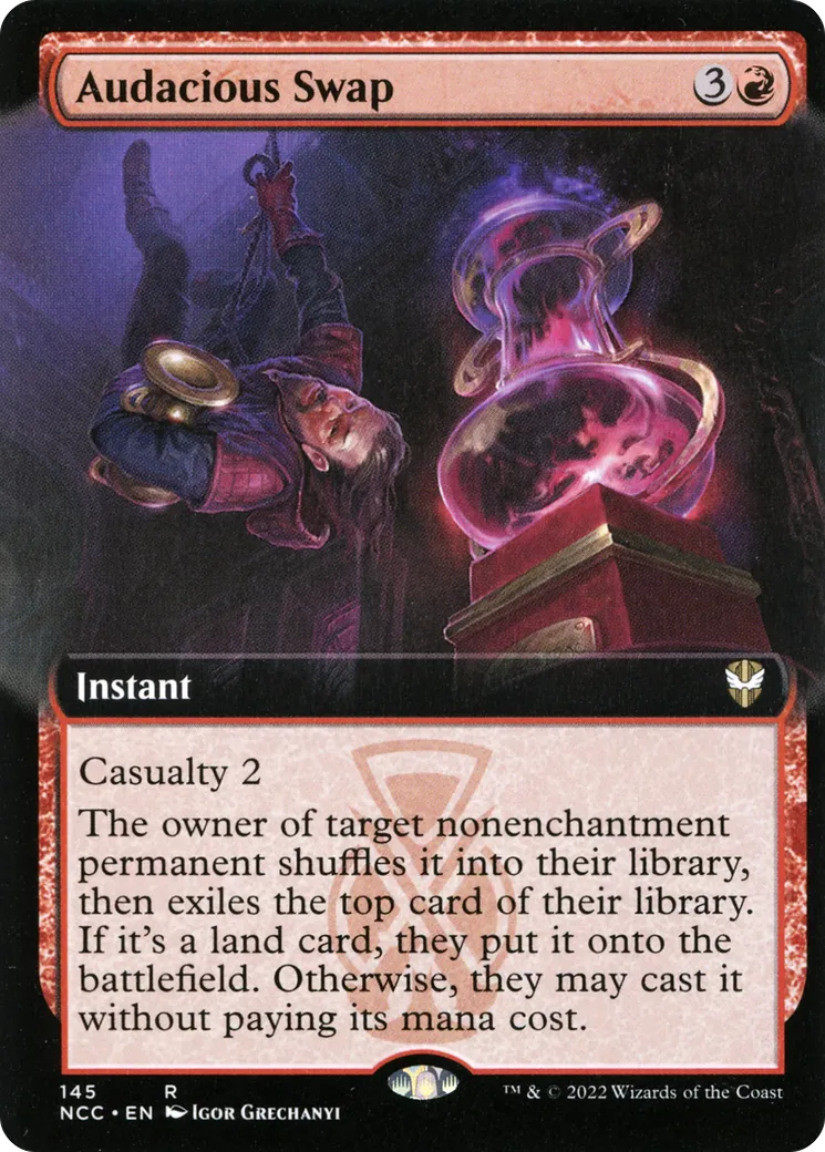 Échange audacieux — New Capenna Commander — Magic: The Gathering