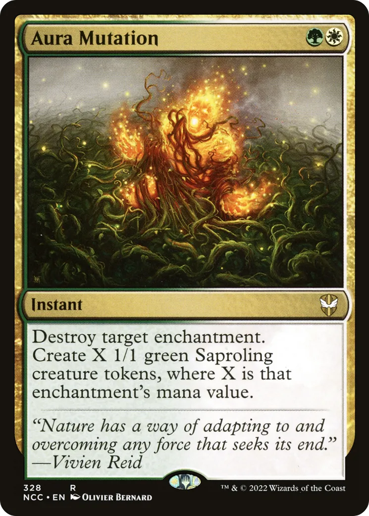 Aura Mutation — New Capenna Commander — Magic: The Gathering