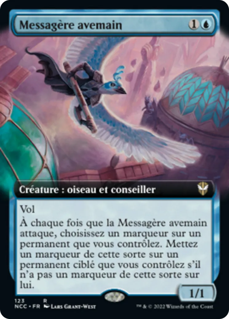 Messagère avemain — New Capenna Commander — Magic: The Gathering