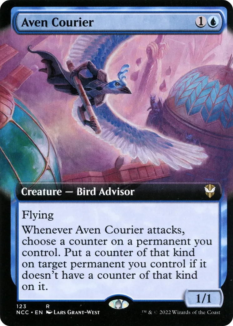 Aven Courier — New Capenna Commander — Magic: The Gathering