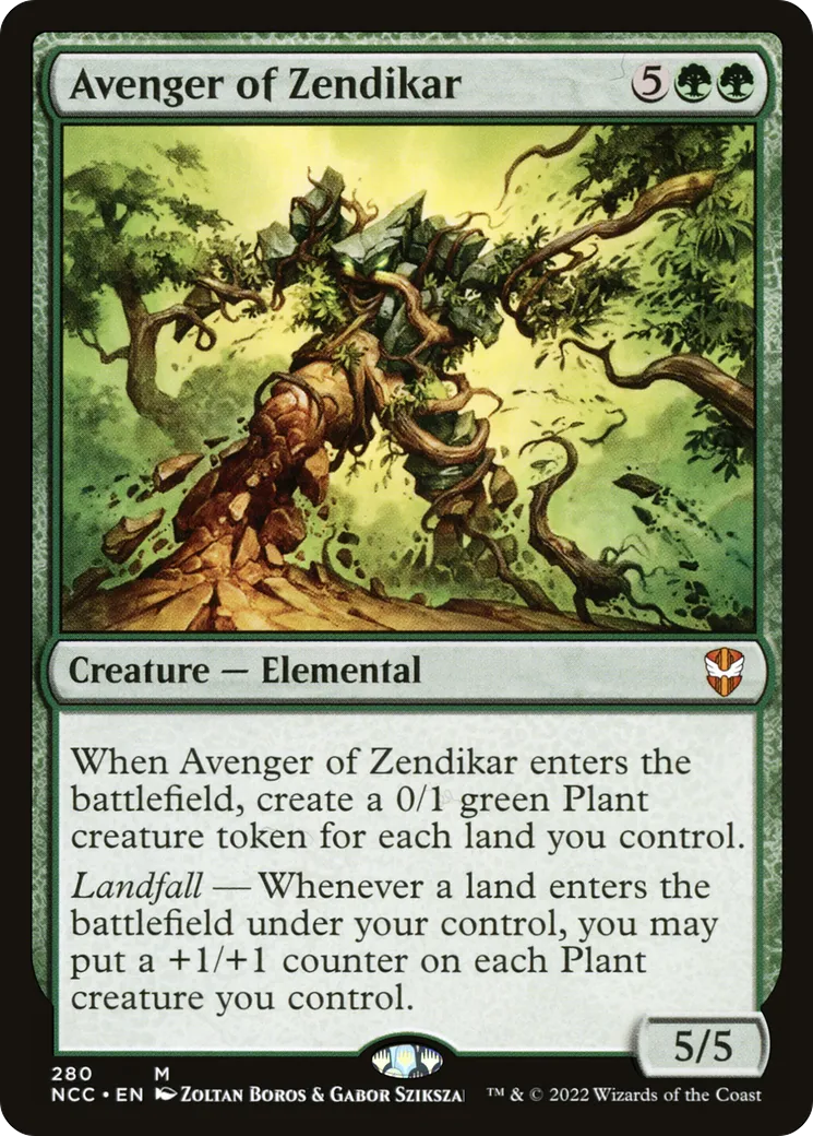 Avenger of Zendikar — New Capenna Commander — Magic: The Gathering