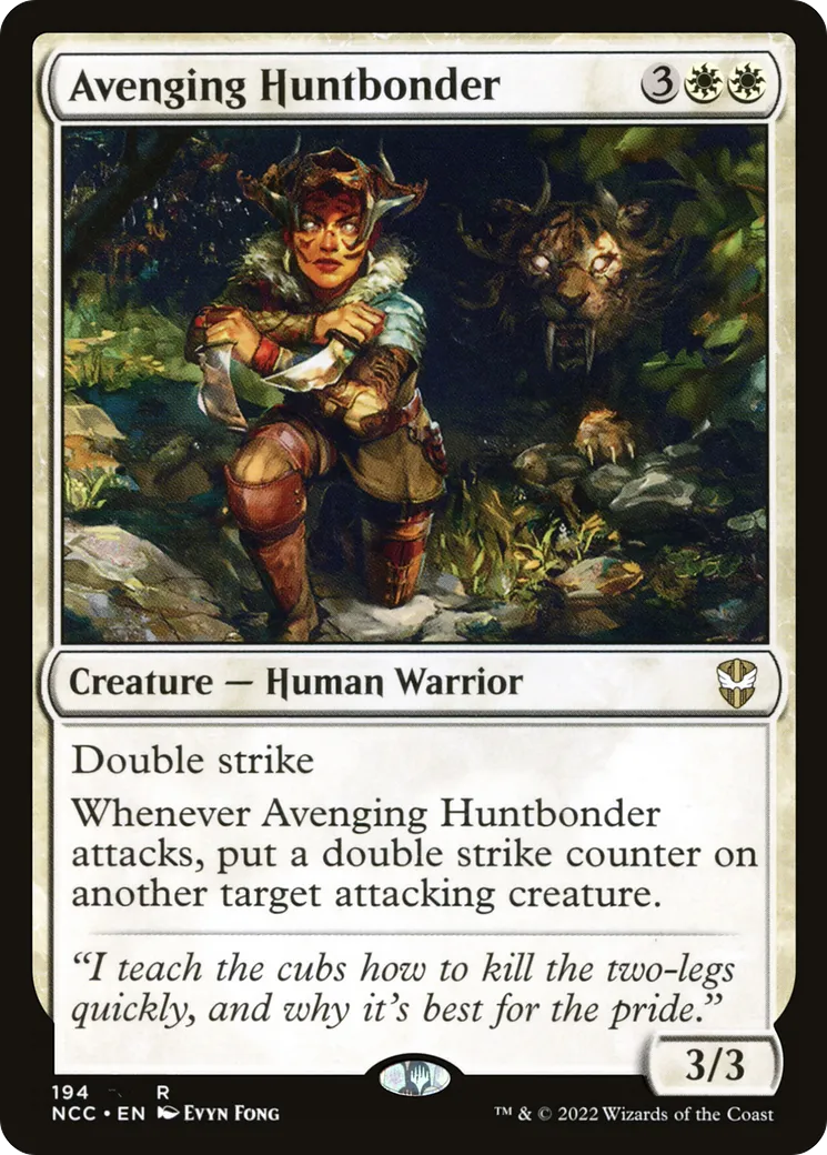 Avenging Huntbonder — New Capenna Commander — Magic: The Gathering