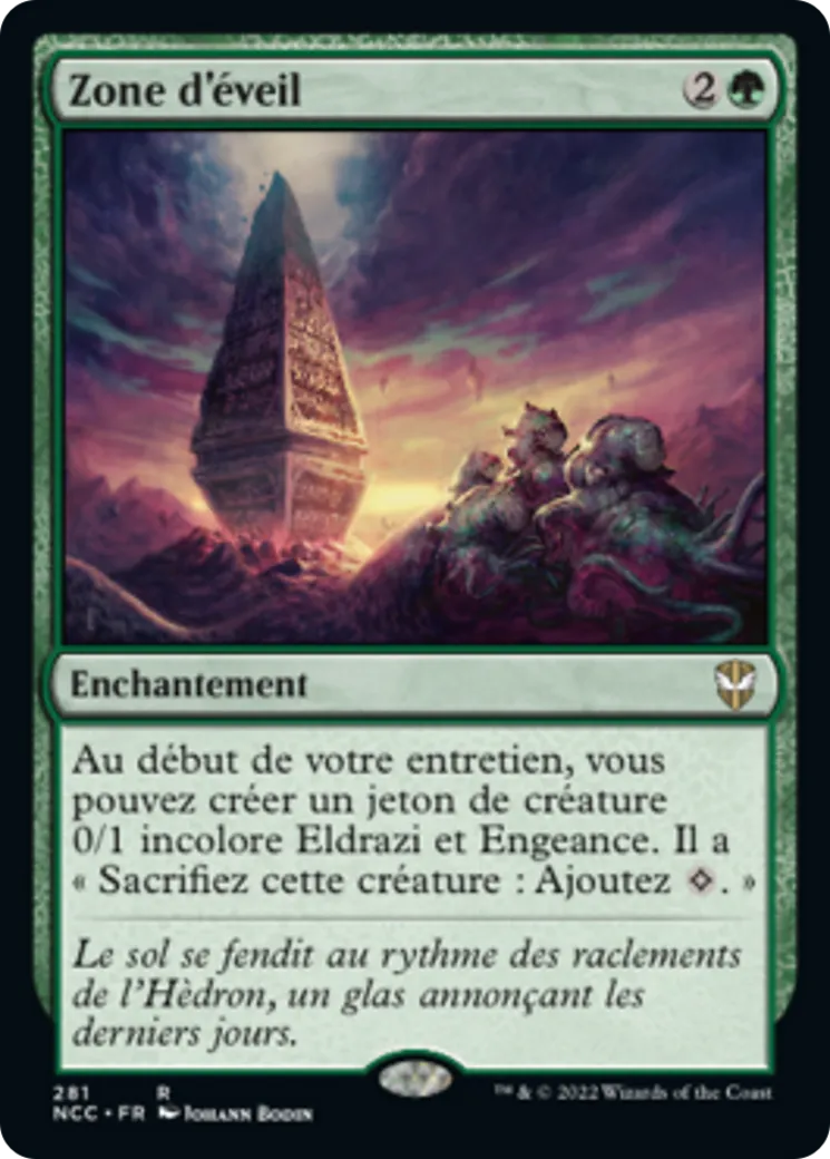 Zone d'éveil — New Capenna Commander — Magic: The Gathering