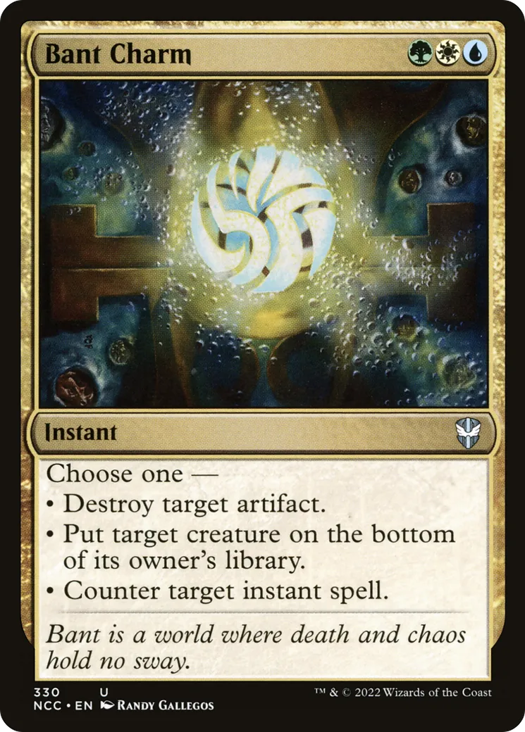 Bant Charm — New Capenna Commander — Magic: The Gathering