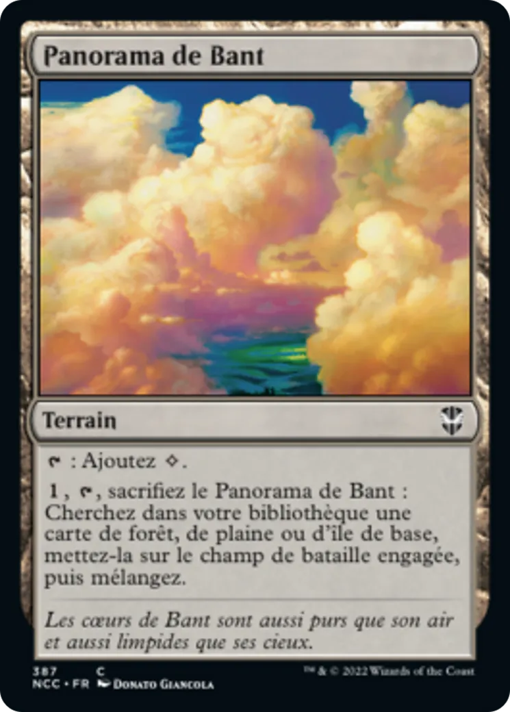 Panorama de Bant — New Capenna Commander — Magic: The Gathering