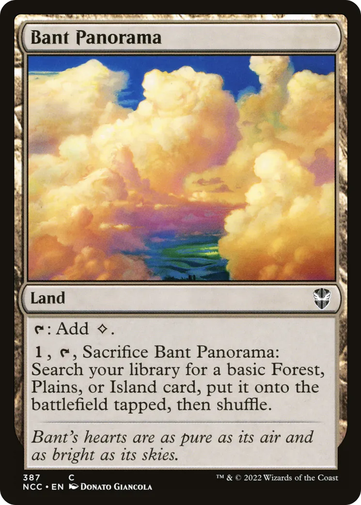 Panorama de Bant — New Capenna Commander — Magic: The Gathering