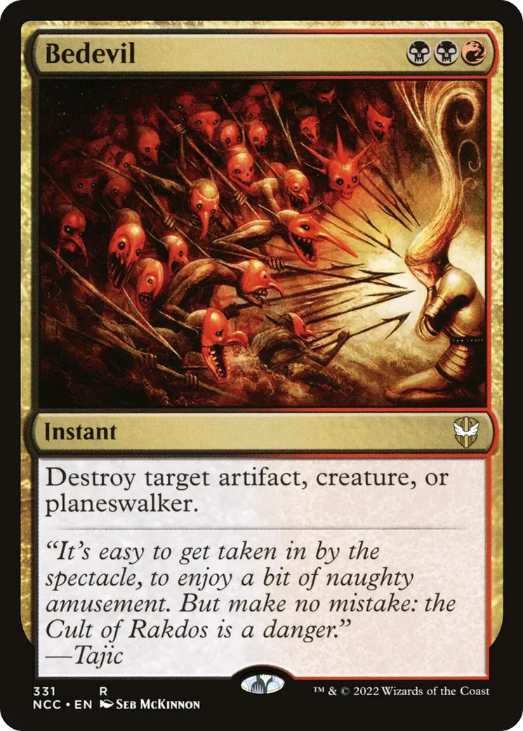 Bedevil — New Capenna Commander — Magic: The Gathering