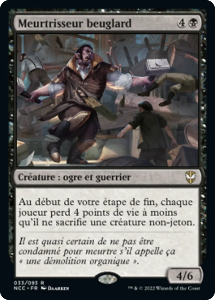 Meurtrisseur beuglard — New Capenna Commander — Magic: The Gathering
