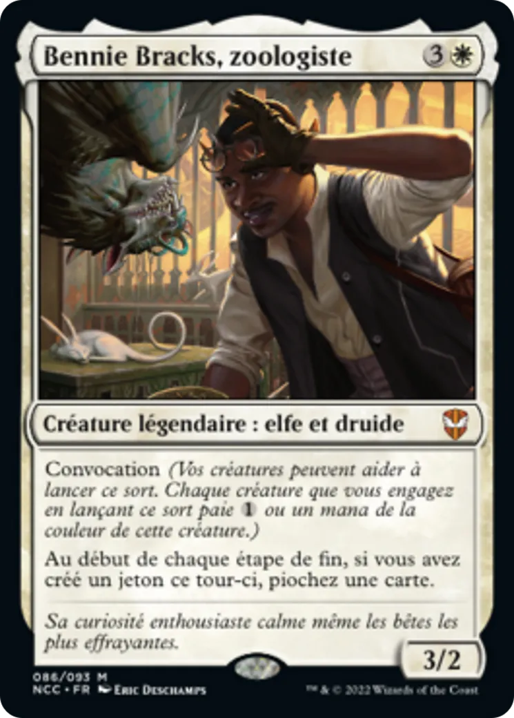 Bennie Bracks, zoologiste — New Capenna Commander — Magic: The Gathering