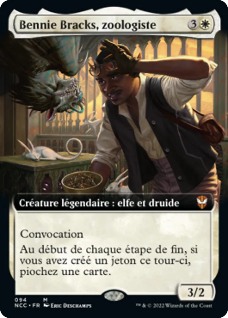 Bennie Bracks, zoologiste — New Capenna Commander — Magic: The Gathering