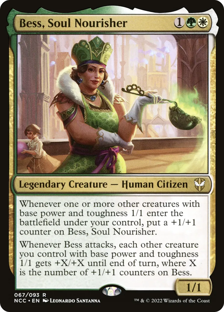 Bess, Soul Nourisher — New Capenna Commander — Magic: The Gathering