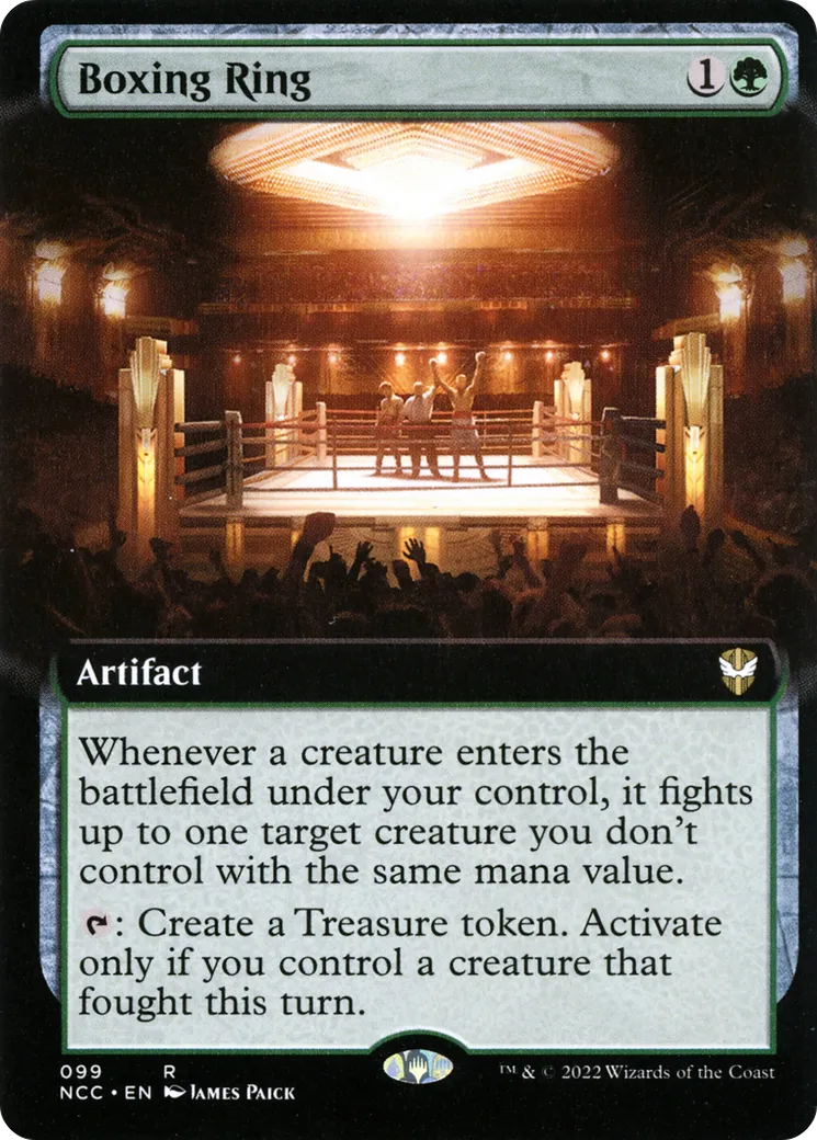 Boxing Ring — New Capenna Commander — Magic: The Gathering
