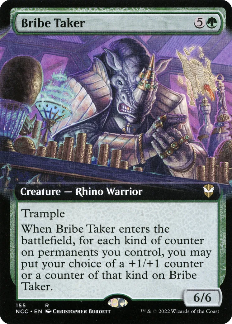 Bribe Taker — New Capenna Commander — Magic: The Gathering