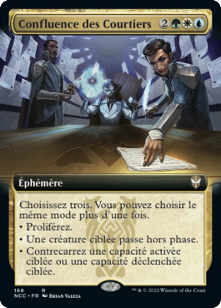 Confluence des Courtiers — New Capenna Commander — Magic: The Gathering