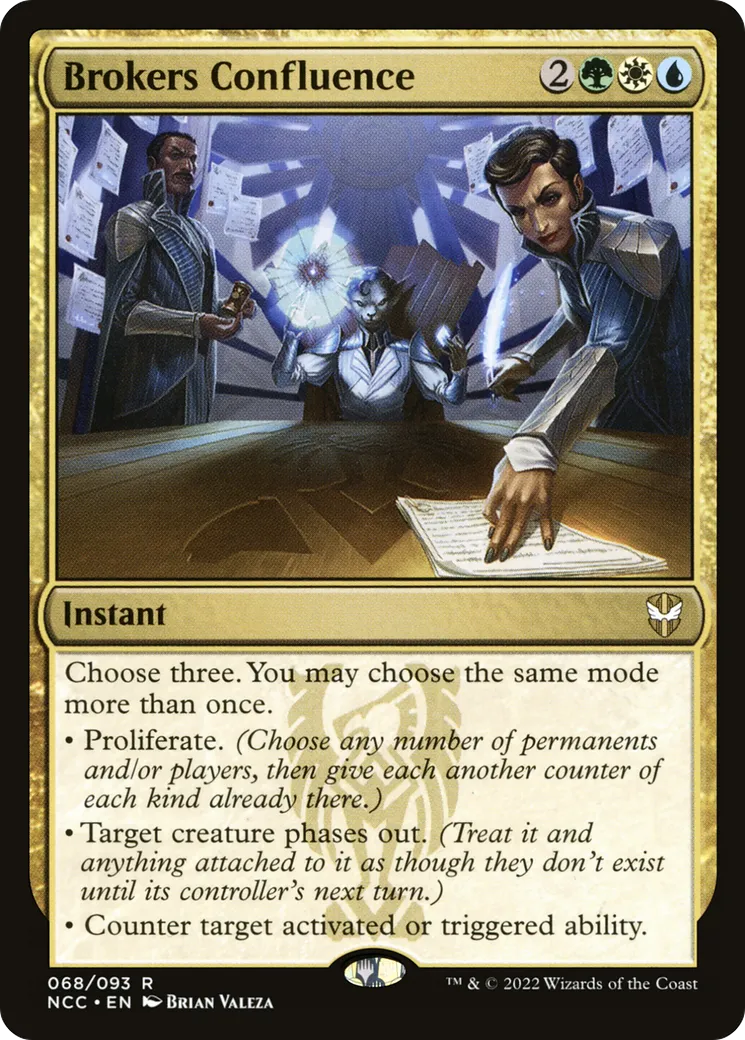 Brokers Confluence — New Capenna Commander — Magic: The Gathering