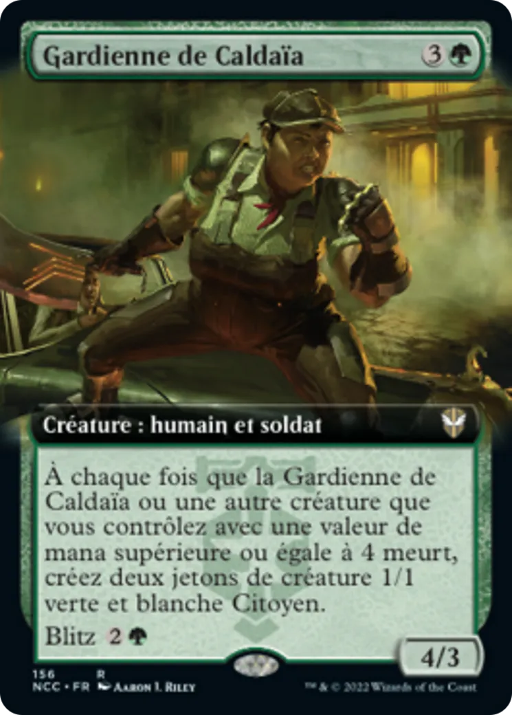 Gardienne de Caldaïa — New Capenna Commander — Magic: The Gathering