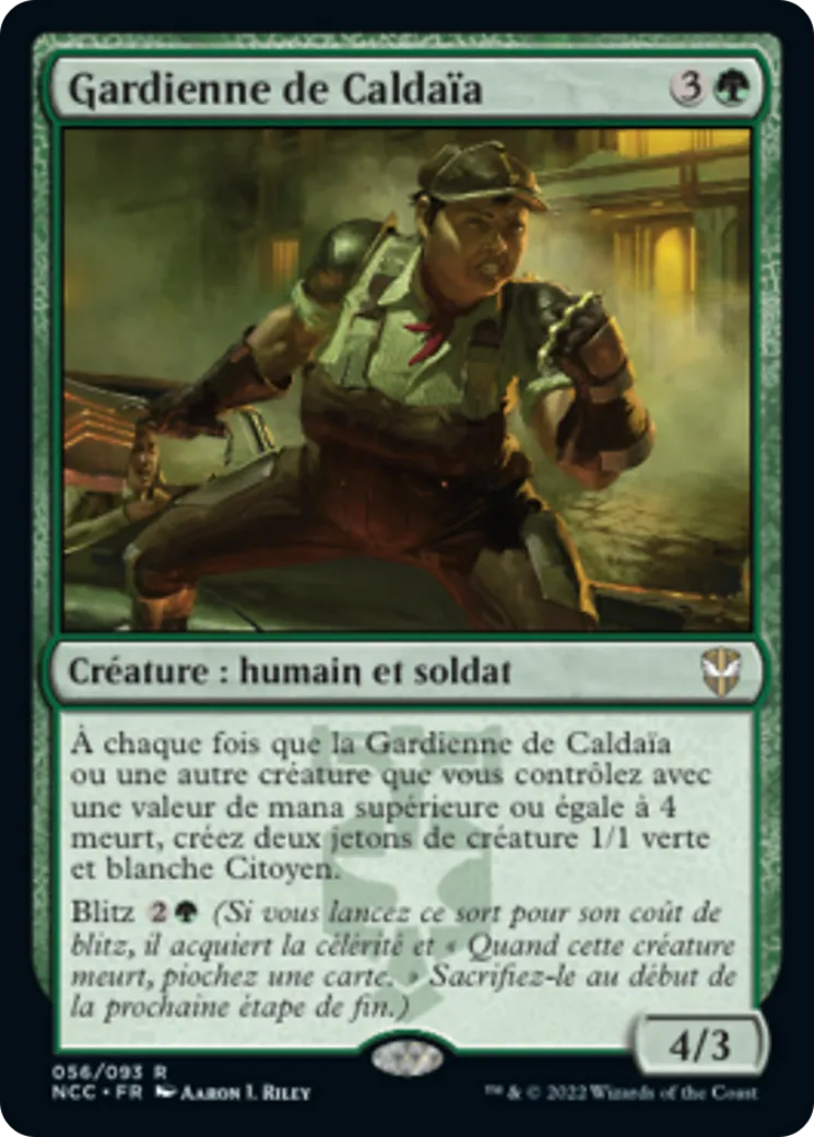 Gardienne de Caldaïa from New Capenna Commander - Magic: The Gathering