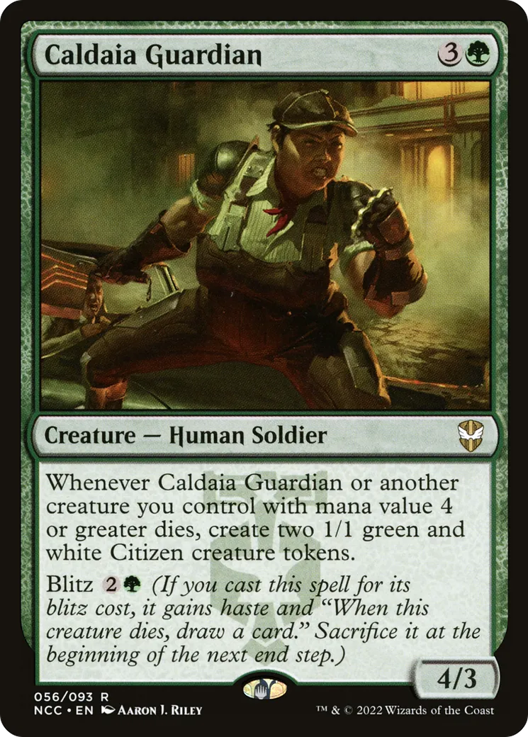 Caldaia Guardian — New Capenna Commander — Magic: The Gathering