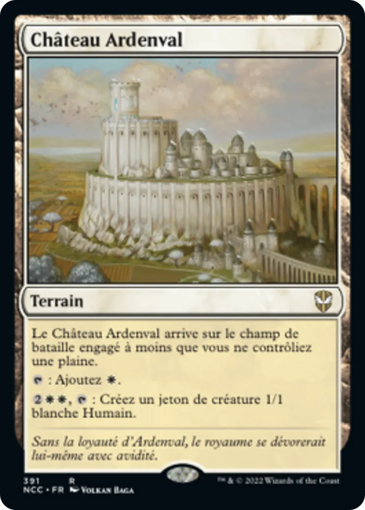 Château Ardenval — New Capenna Commander — Magic: The Gathering