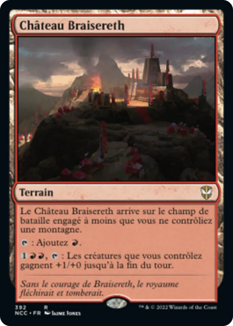 Château Braisereth — New Capenna Commander — Magic: The Gathering