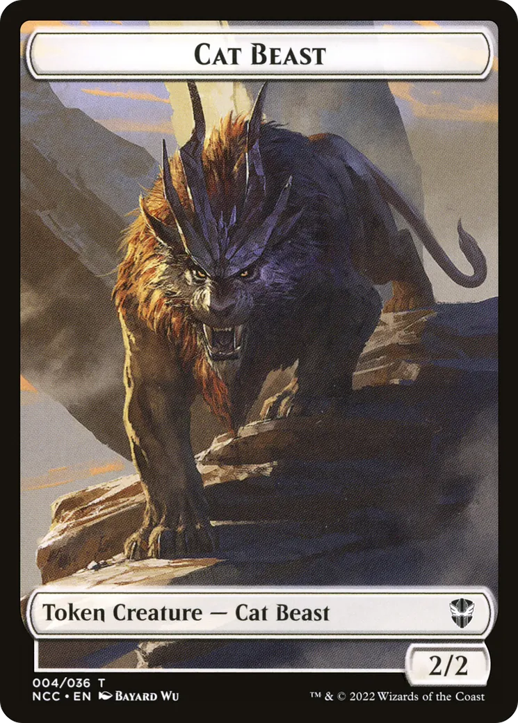 Cat Beast — New Capenna Commander — Magic: The Gathering